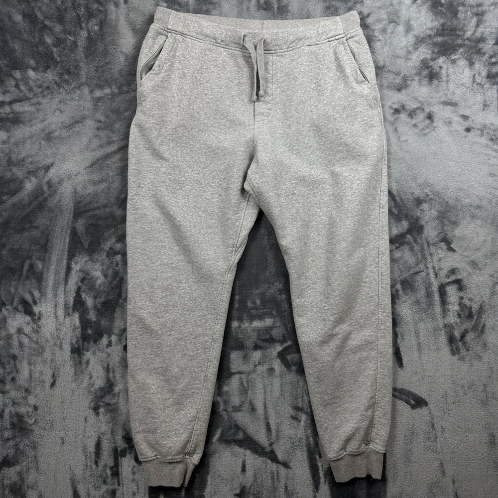Patagonia Sweatpants Mens Large Gray Organic Cotton Blend Joggers